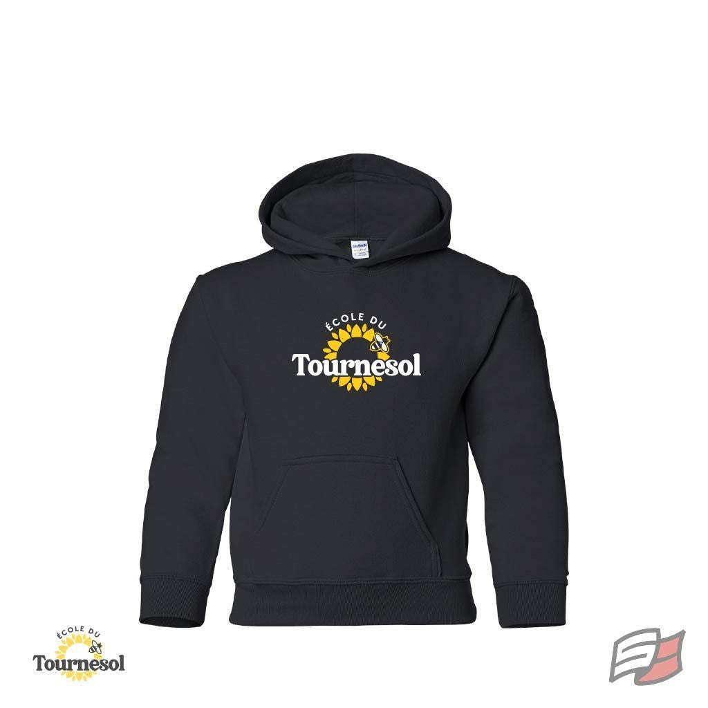 Gilet à capuchon du tournesol junior