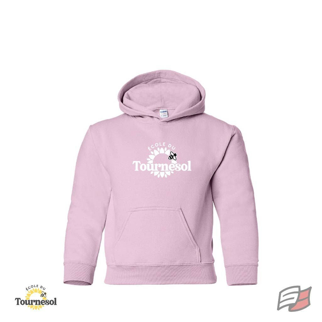 Gilet à capuchon du tournesol junior