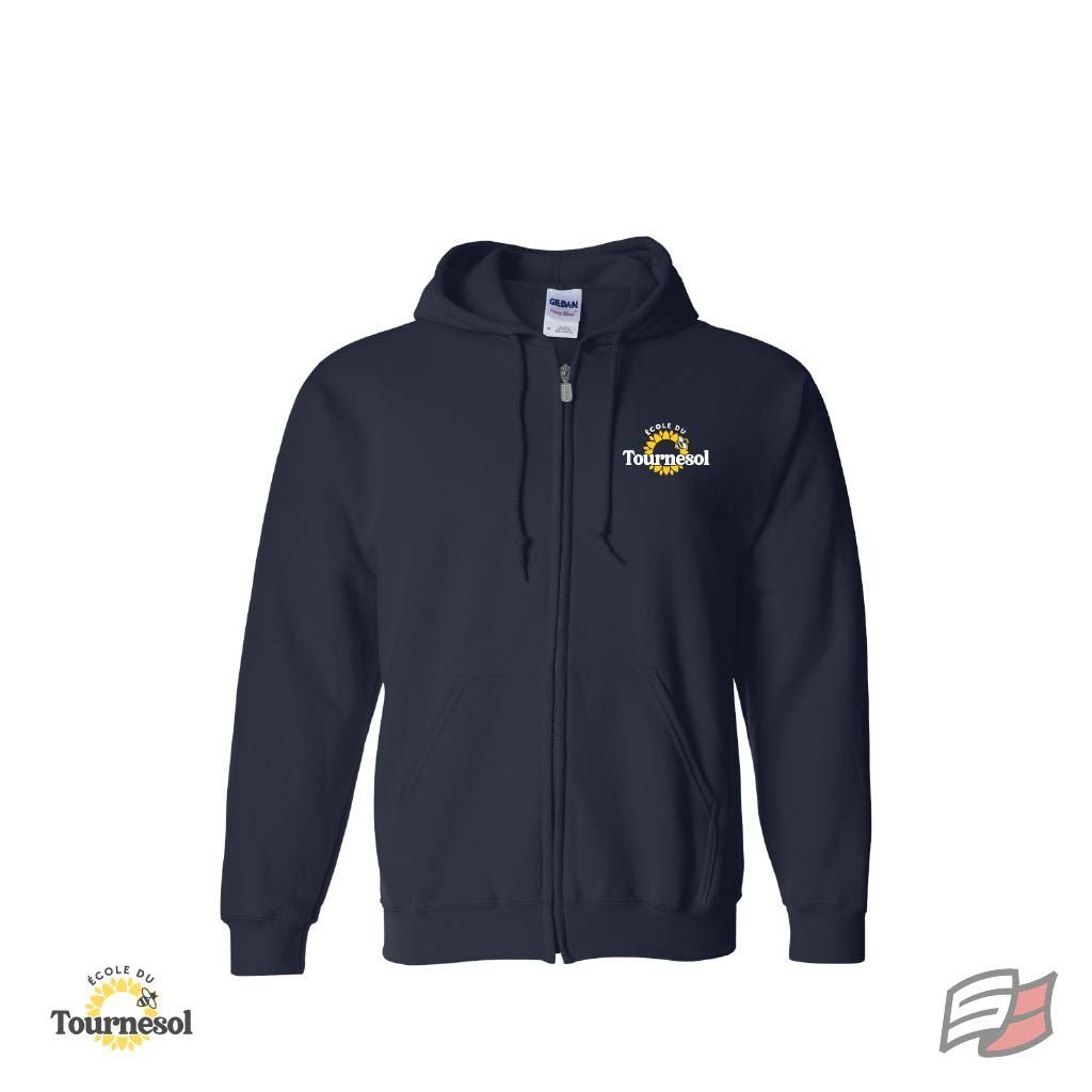 Veste avec zip du tournesol homme