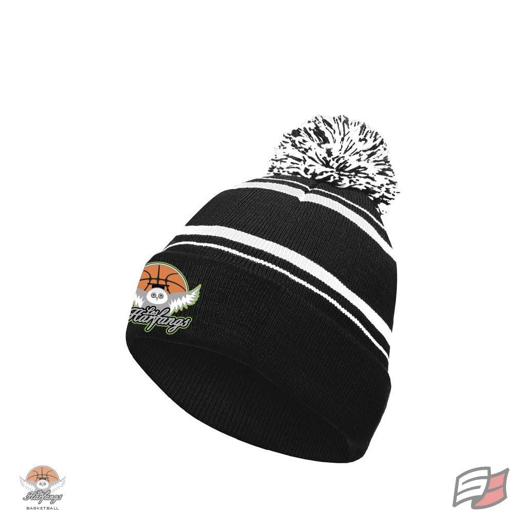Tuque avec pompom unisexe