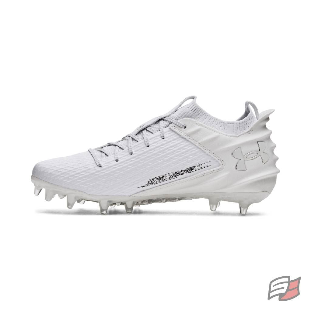 UNDER ARMOUR BLUR SMOKE 2.0 MC ホワイト Ua blur smoke 2.0 mc - Sports Contact