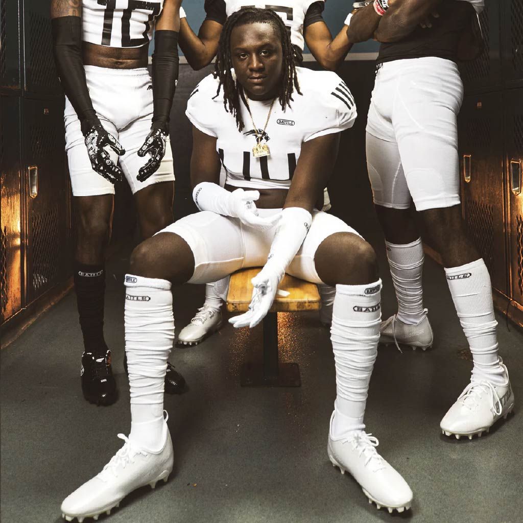 Bas longs de football adulte