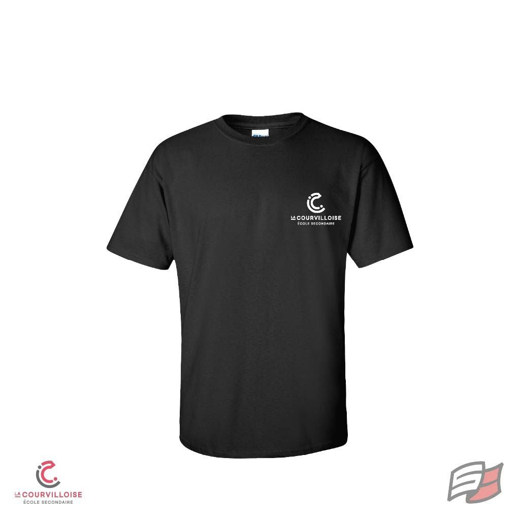 T-shirt ad - la courvilloise