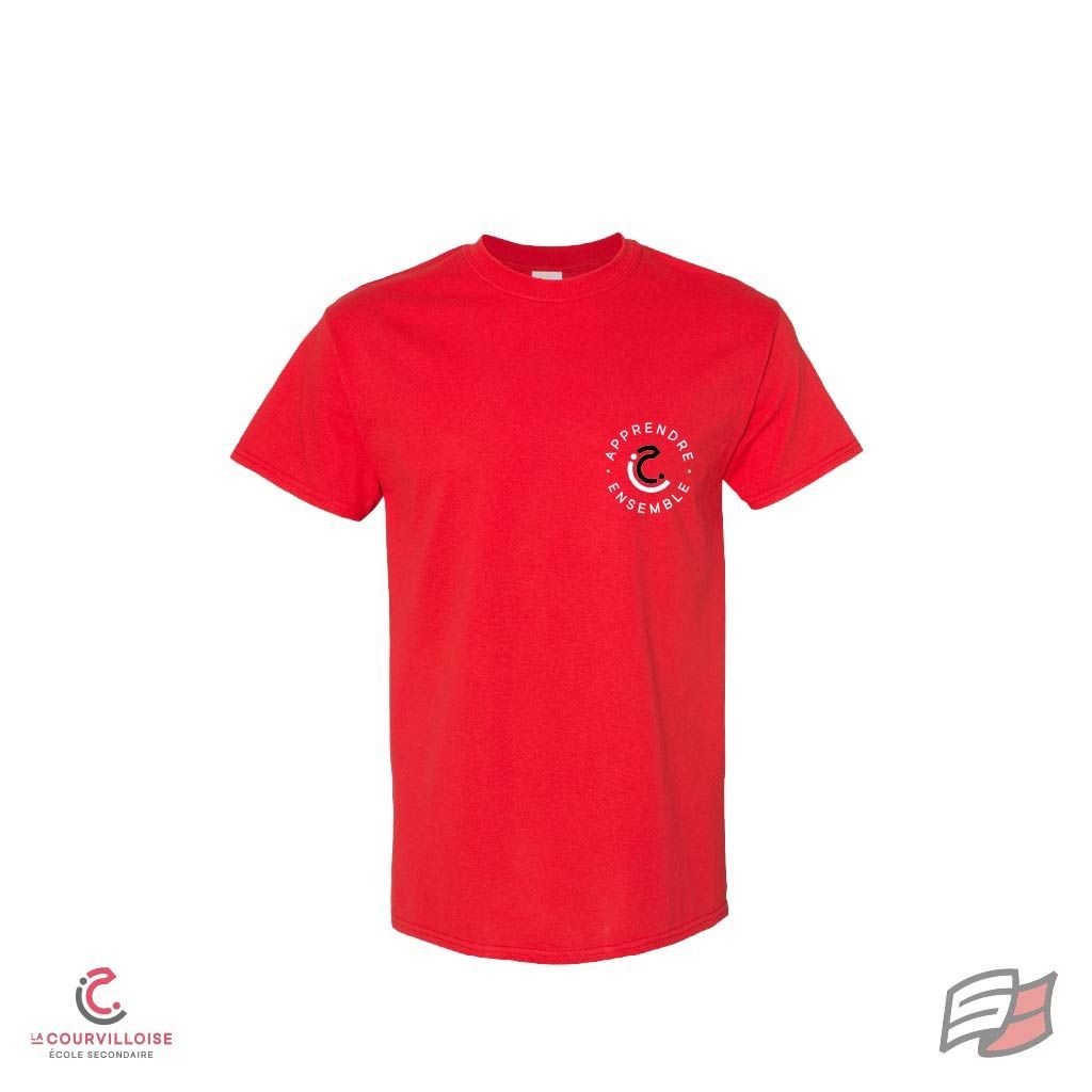 T-shirt apprendre-ensemble ad