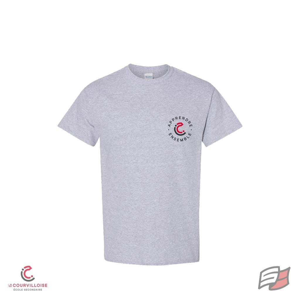 T-shirt apprendre-ensemble ad