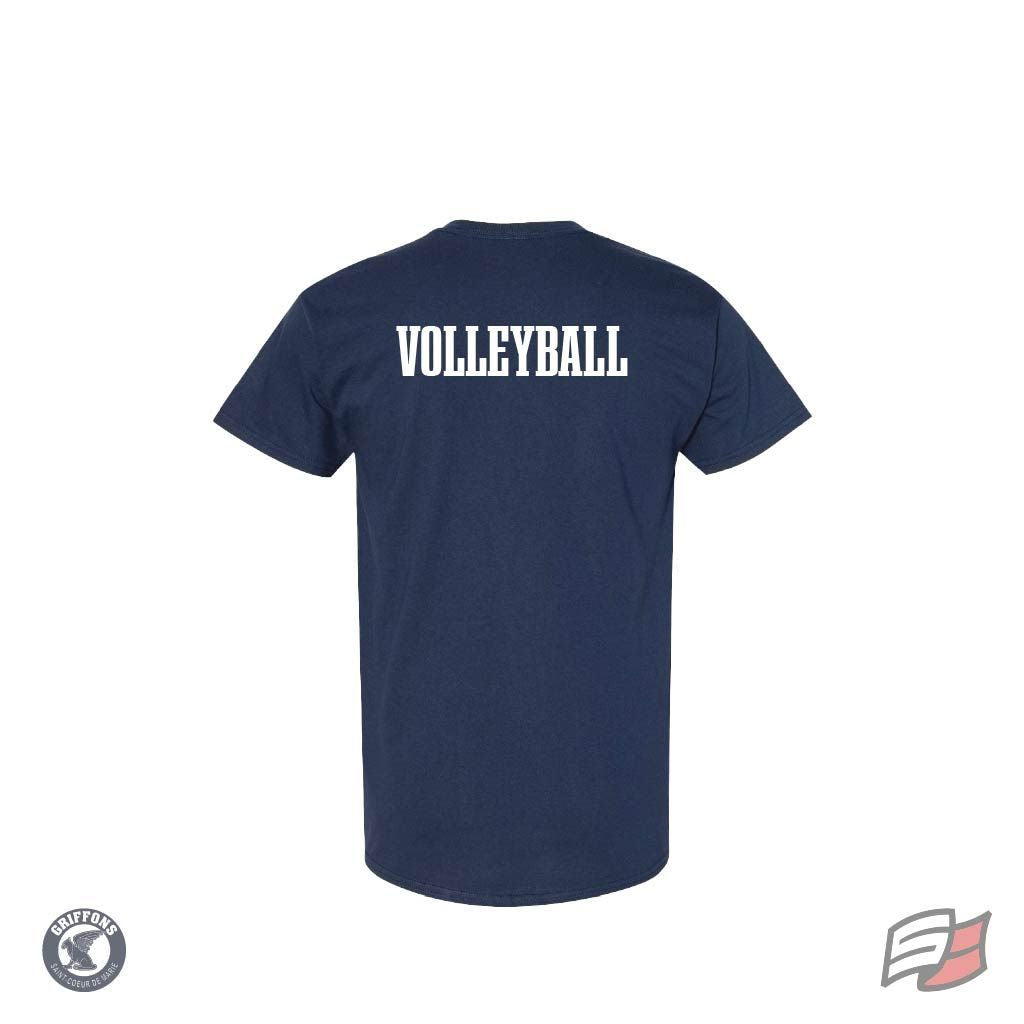 T-shirt coton jr volleyball