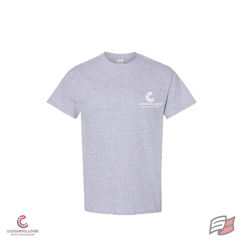 T-shirt ad - la courvilloise