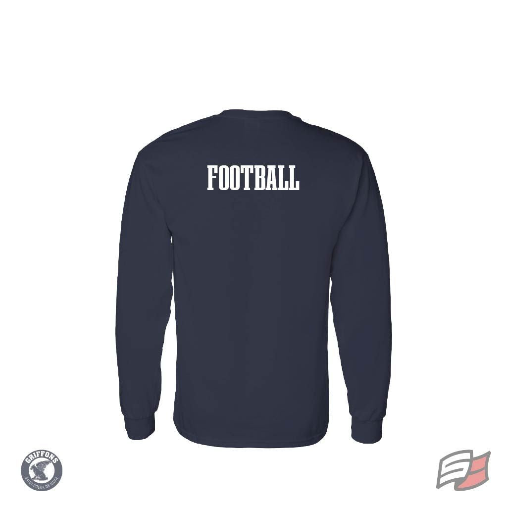 T-shirt coton m/l ad football