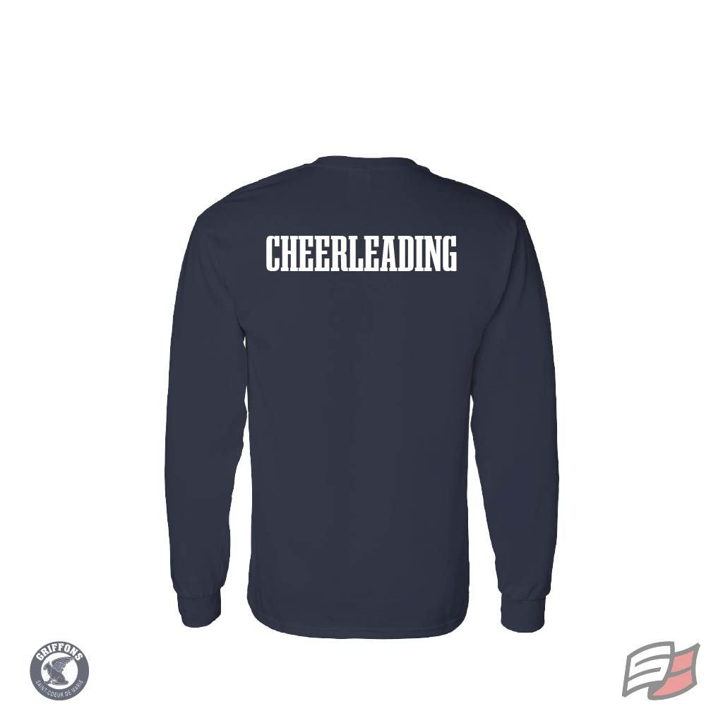 T-shirt coton m/l jr cheerleading