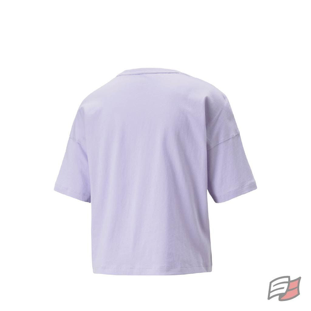 Ess cropped logo tee wmn's