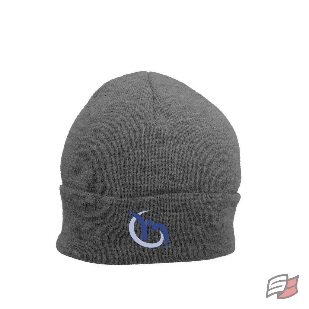 TUQUE À REBORD PREMIUM GRIS FONCÉ