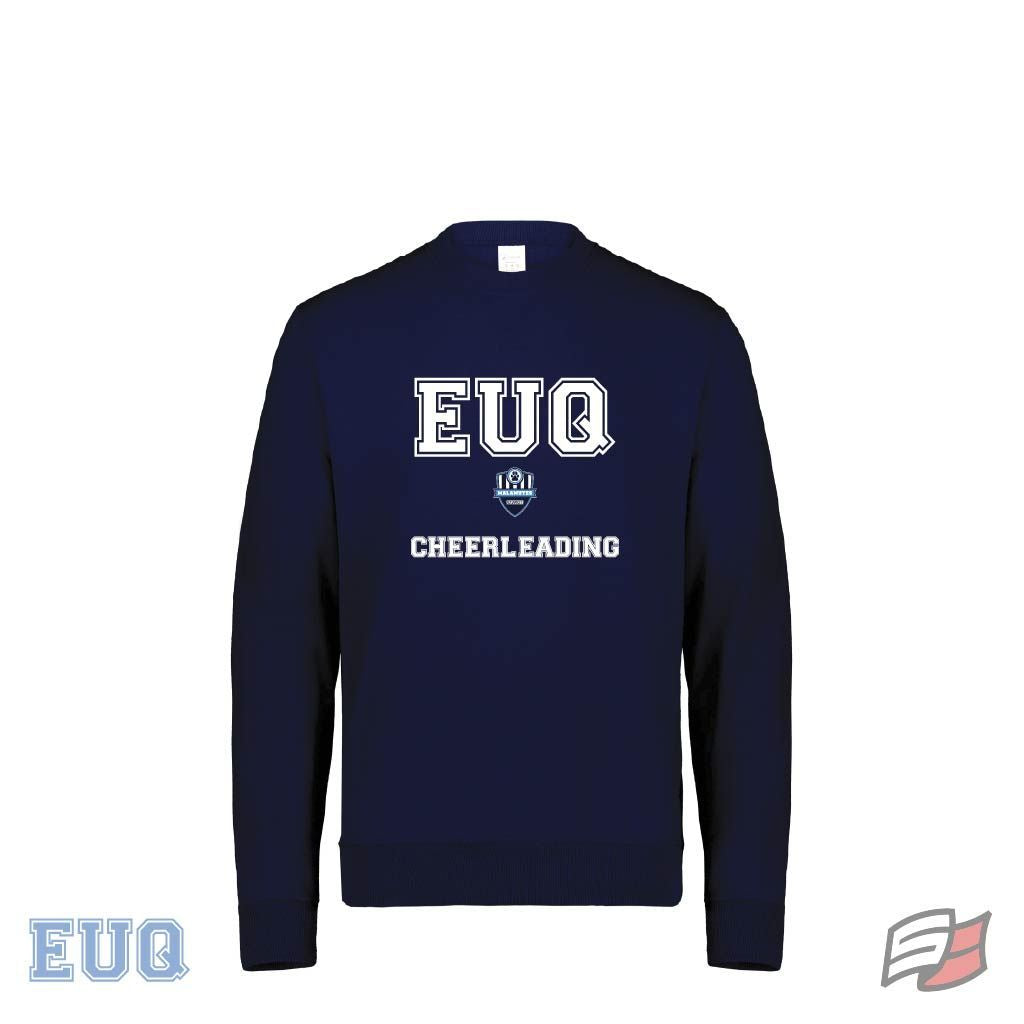 Malamutes cheer crewneck sweatshirt