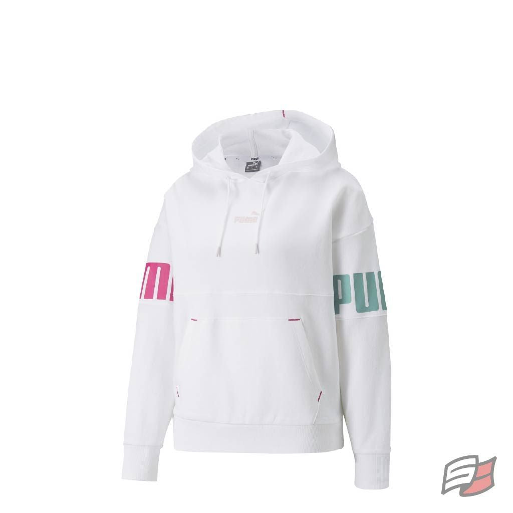 Gilet à capuchon power colorblock femme