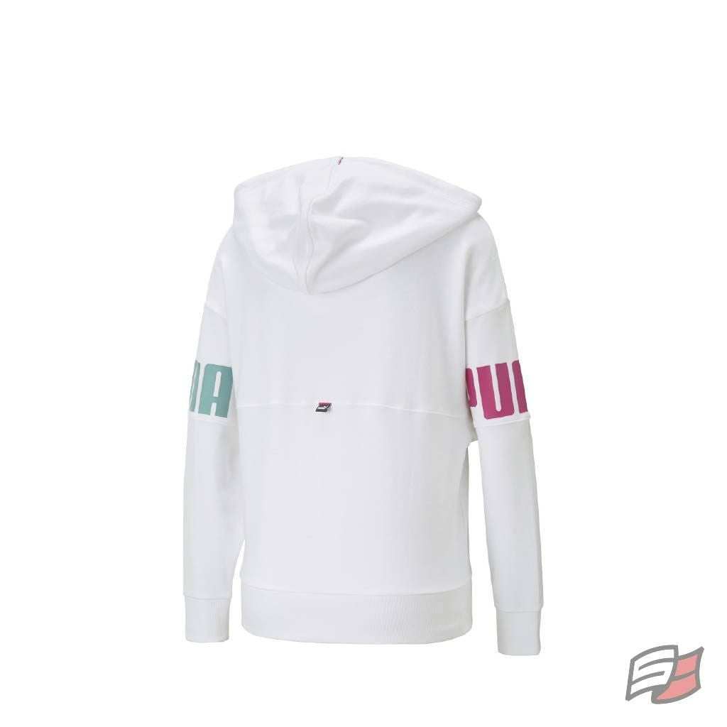 Gilet à capuchon power colorblock femme