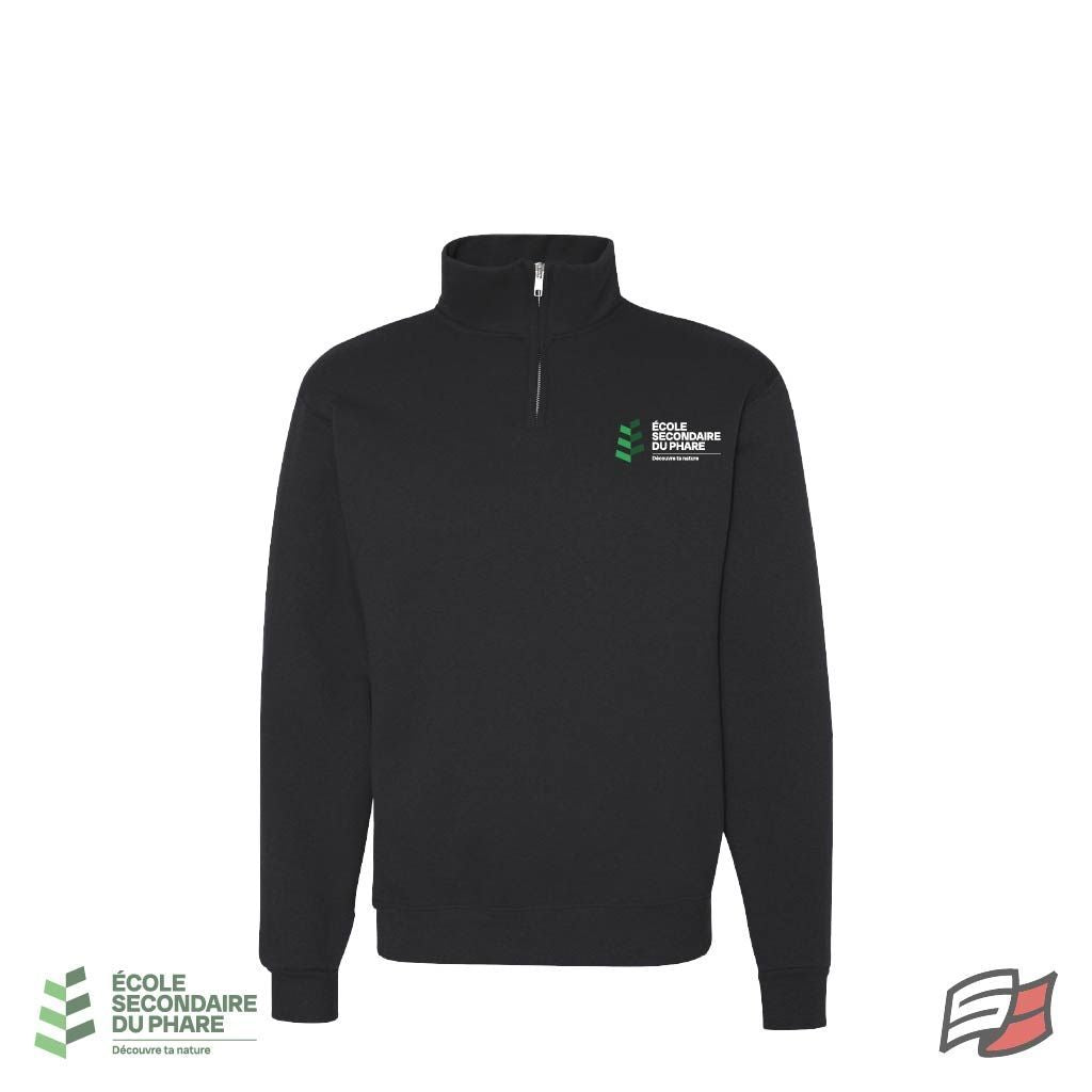 Molleton 1/4 zip adulte