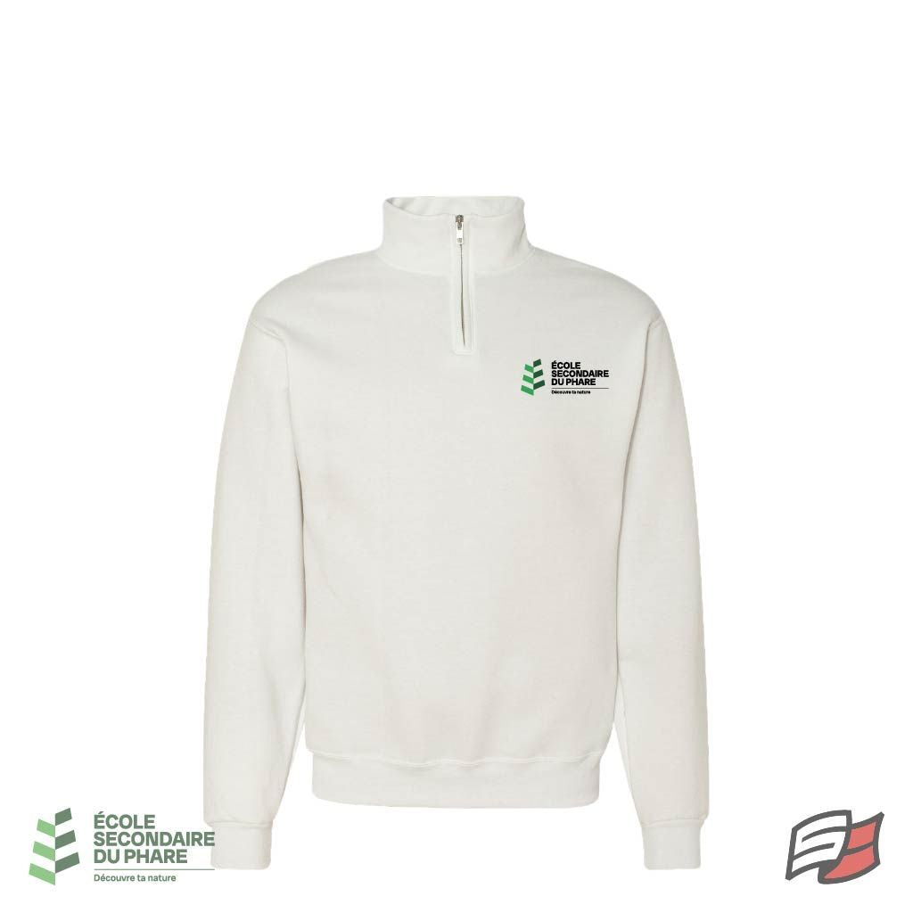 Molleton 1/4 zip adulte