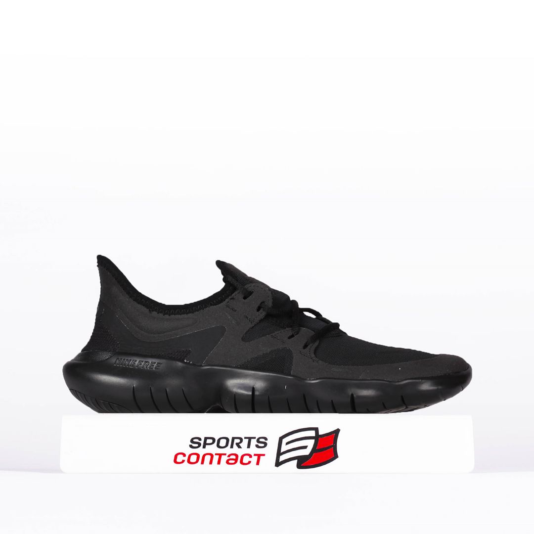 Nike free run all black hotsell