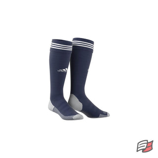 Bas adisock 18 marine/blanc
