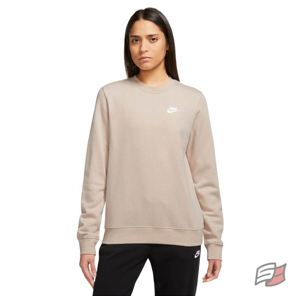 nike crew fleece trend beige