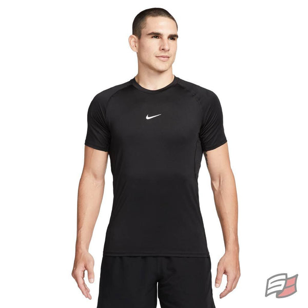 Nike Pro Fitted DRI-FIT 上XL下XXL Nike Pro Dri-Fit Men's Slim Fit Long-Sleeve Top (Black, X