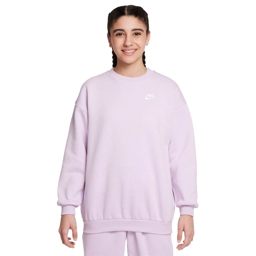 nike sportswear club fleece lilac