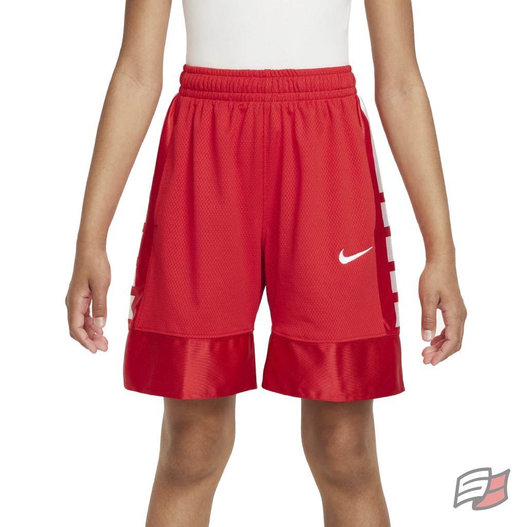 youth red basketball shorts