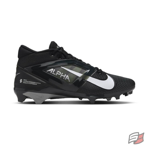 【5/27まで】 Nike Alpha Menace Pro 2 P 11.5 Nike Men's Alpha Menace Pro 2 D Football Cleats - Black