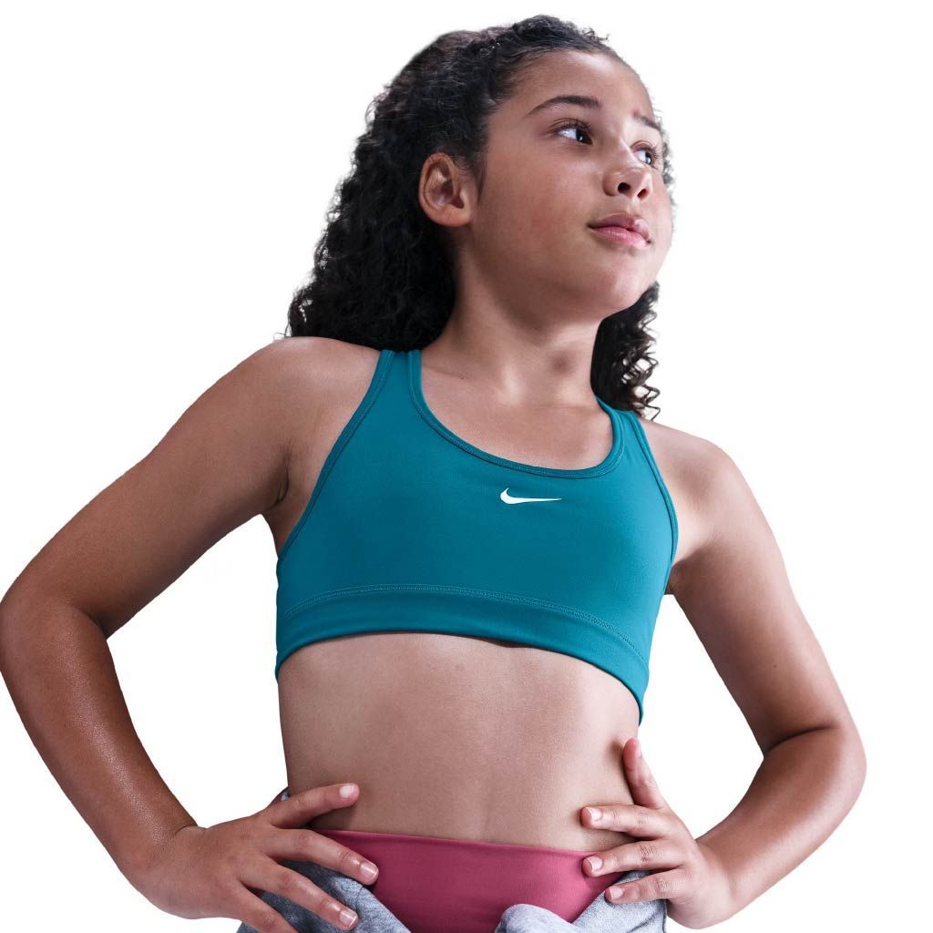 Nike swoosh sport bra girl's