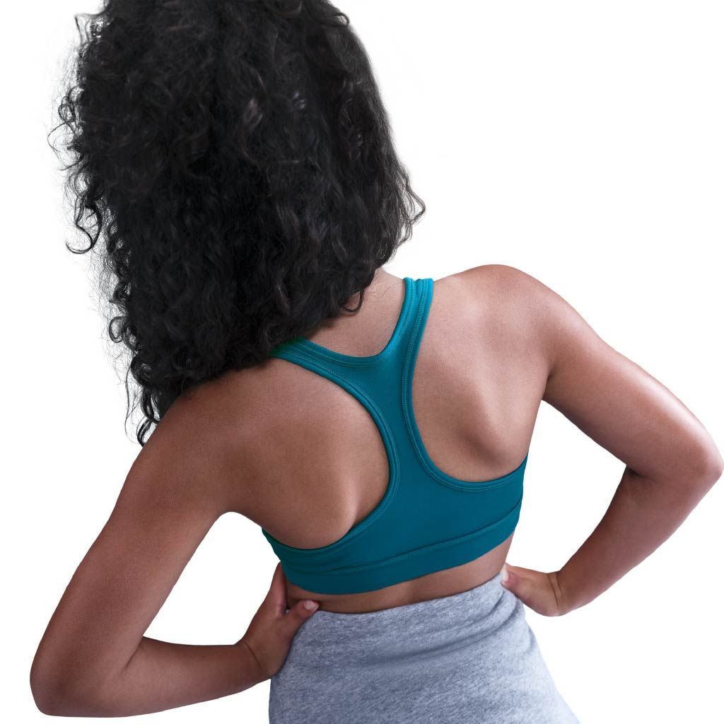 Nike swoosh sport bra girl's