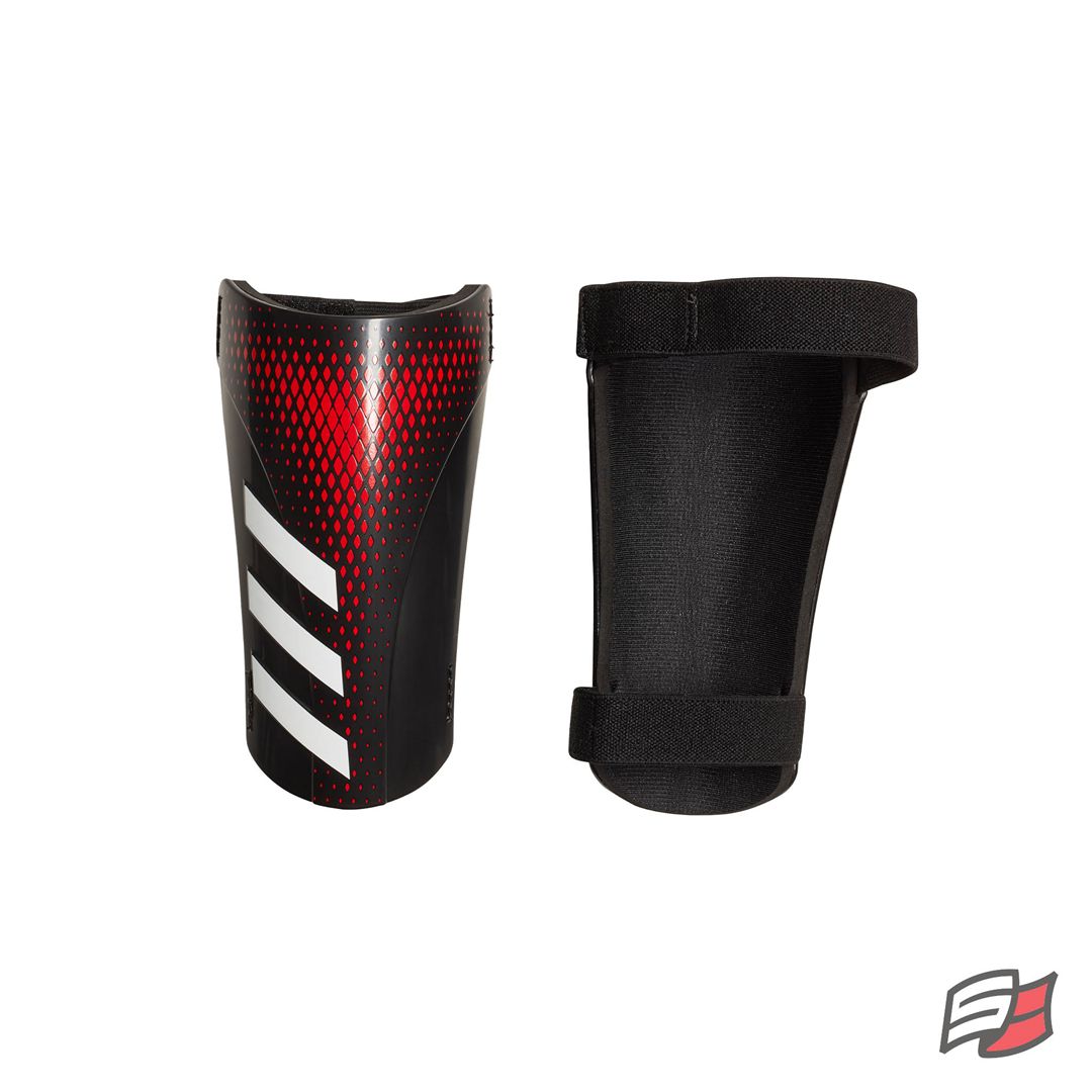 Protege tibia predator trn noir/rouge