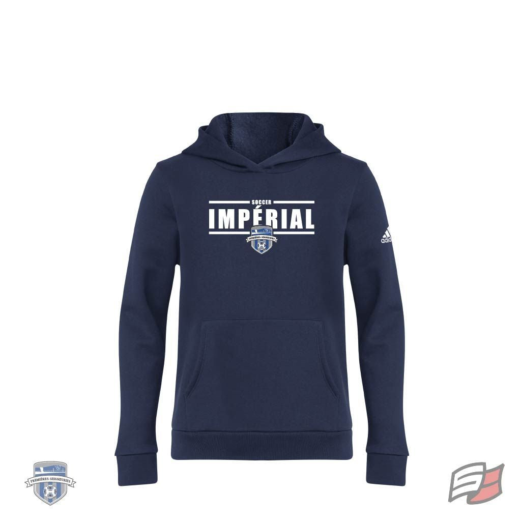 Gilet à capuchon marine junior