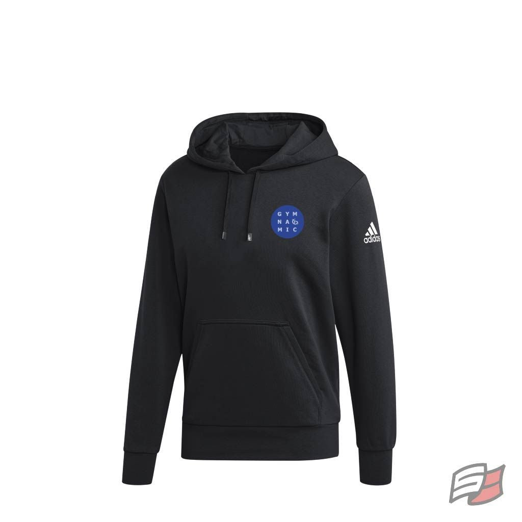 Adidas fleece hood black