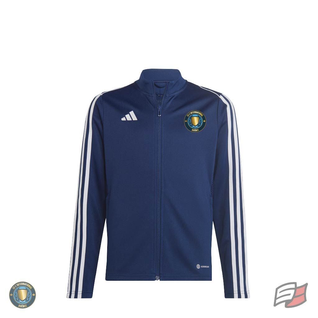 VESTE TIRO23 LIGUE MARINE JUNIOR
