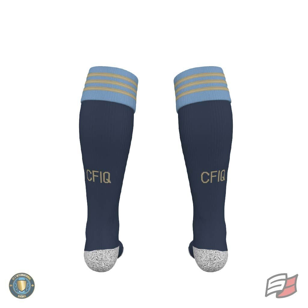 Bas de match adisock23 marine/or u13+