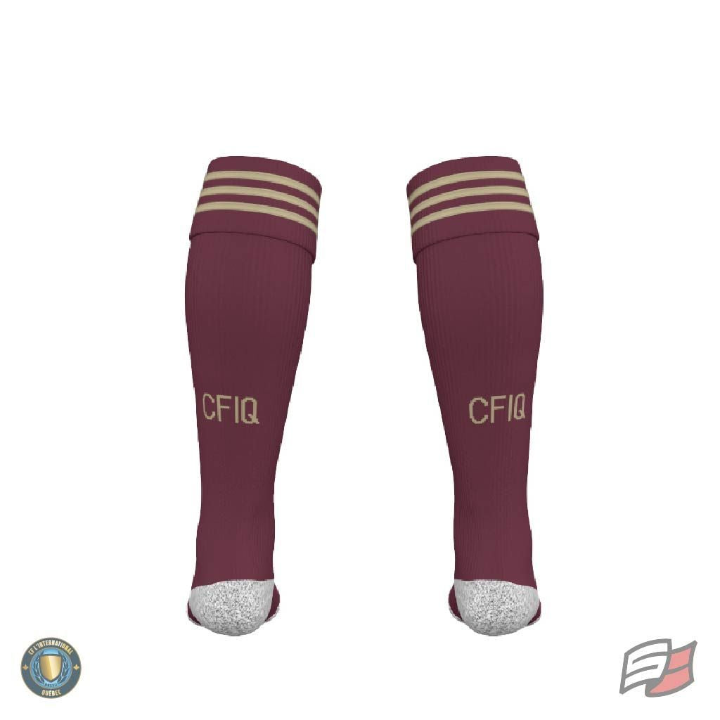 Bas de match adisock23 bourgogne/or aaa