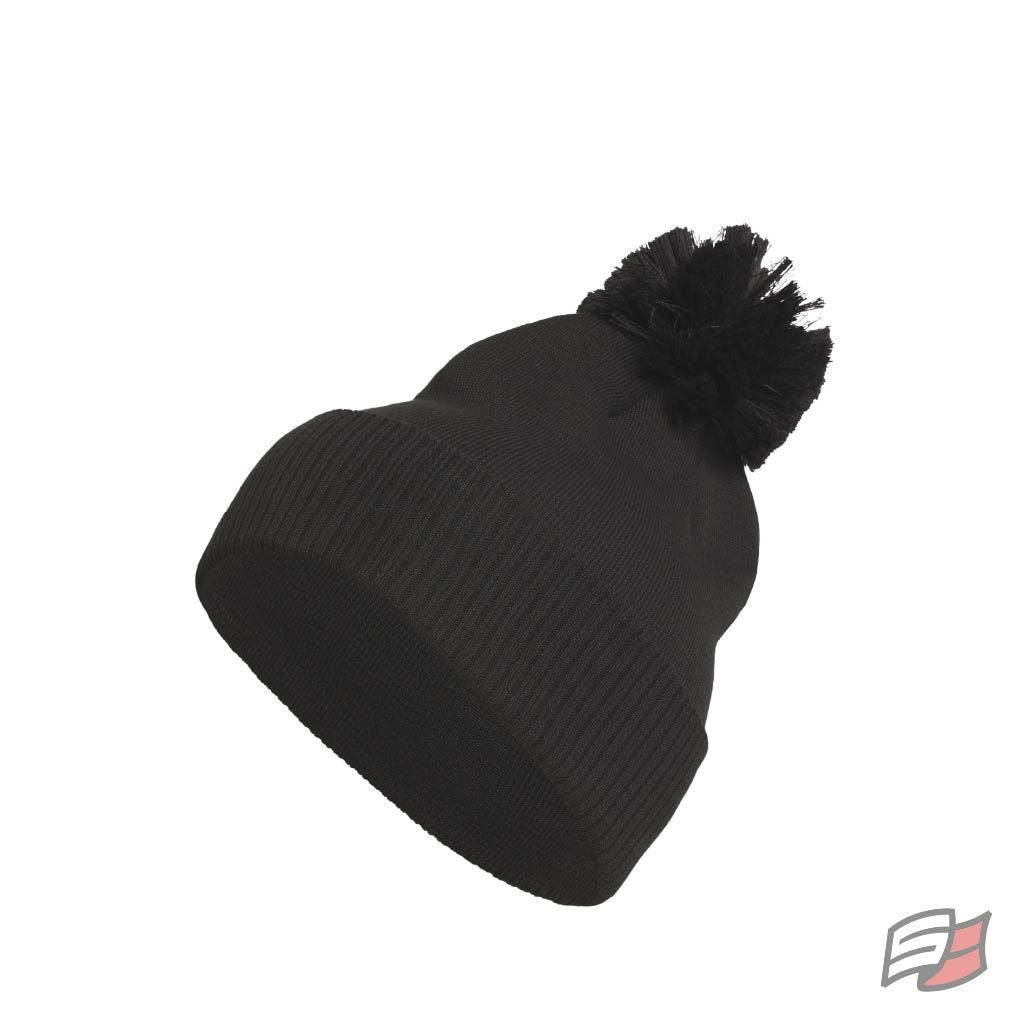 Cuffed pom beanie