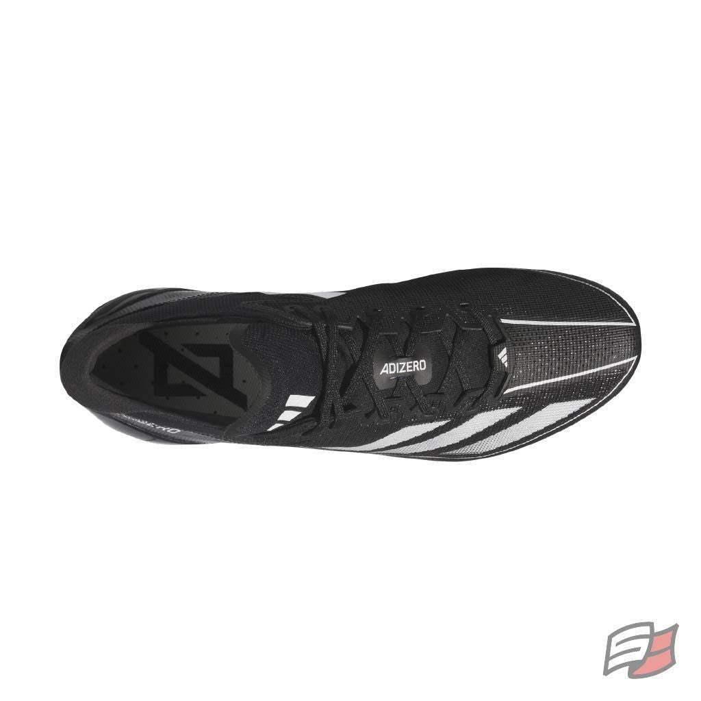 Adizero Electric Cleats BLK/WHT 28.0　J Adidas adizero Electric Black/White Cleats – Home Run Sports