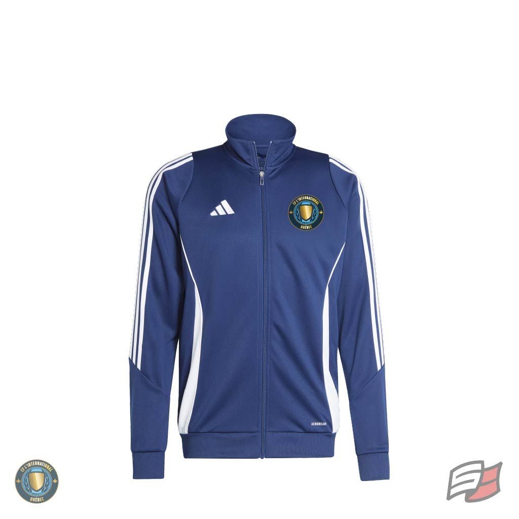Tiro 24 training jacket navy youth
