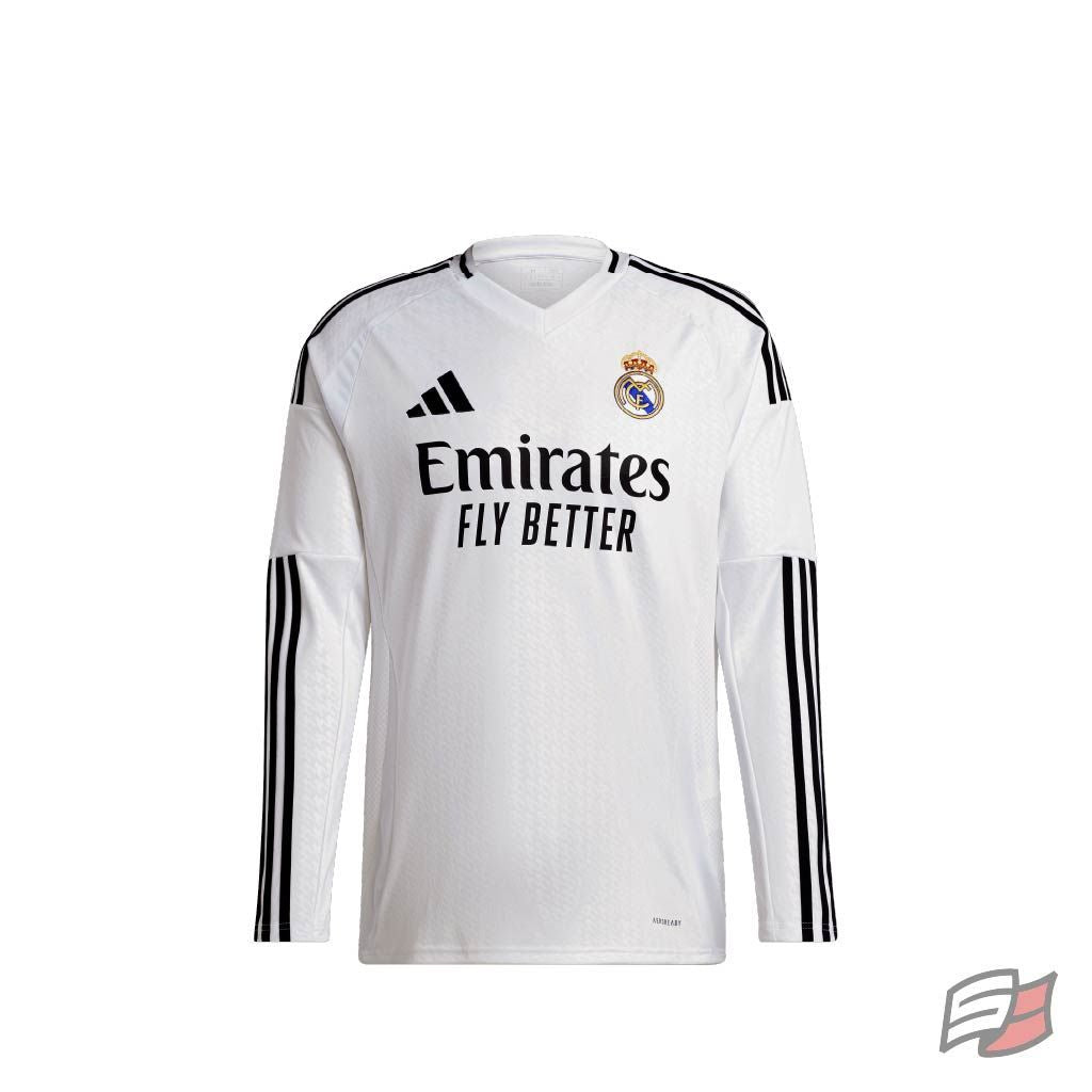 Real madrid l/s home jersey men's