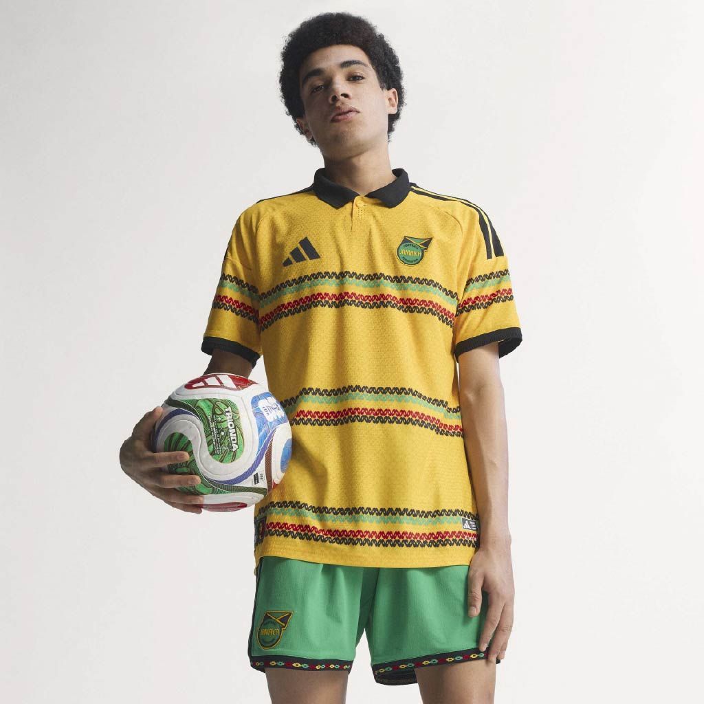 Jamaica authentic home jersey men's