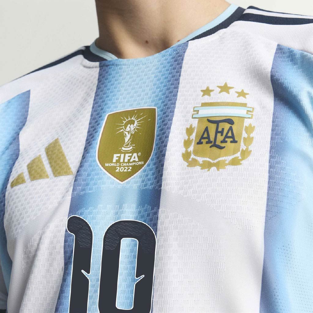 Messi argentina authentic home jersey