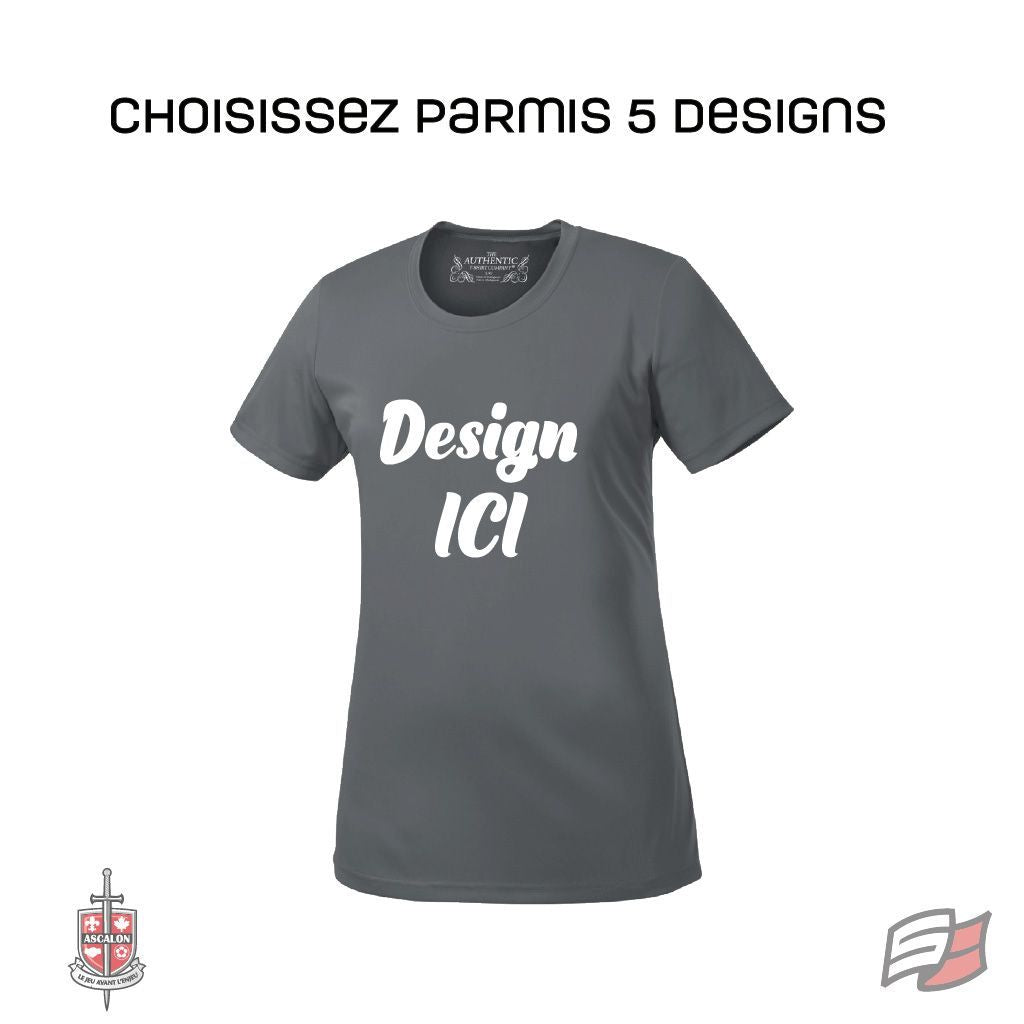 Gilet dryfit m/c femme gris charbon