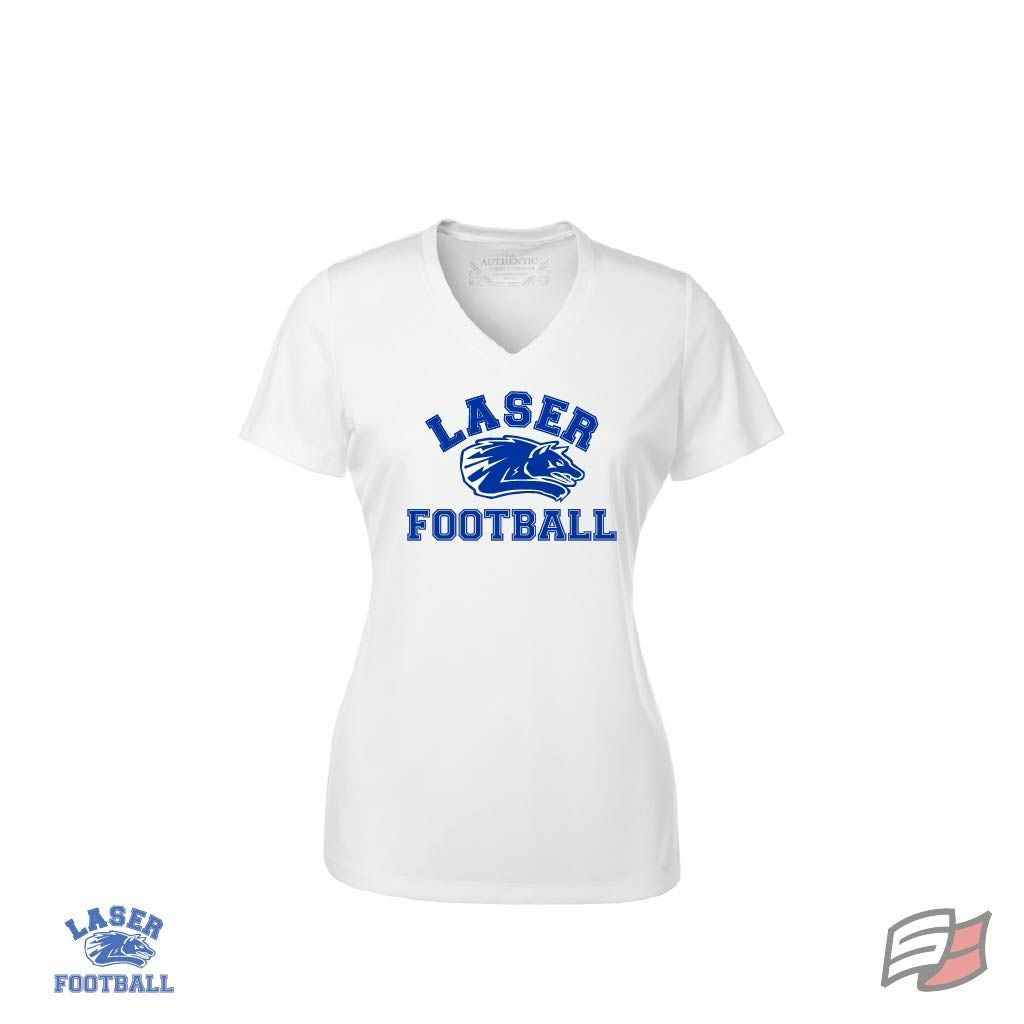 TSHIRT DRYFIT COL EN V FEMME