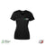 Tshirt dry-fit col en V femme