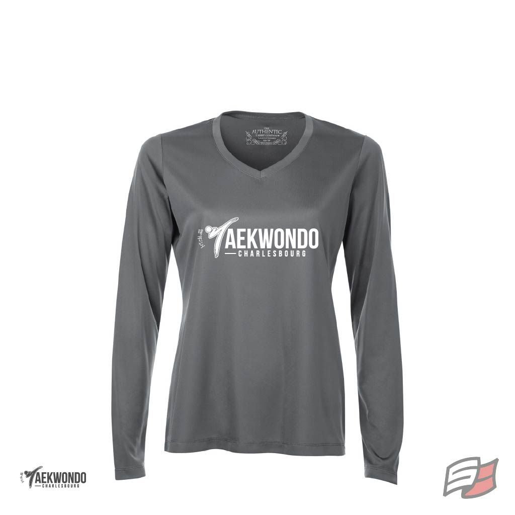 Gilet dryfit m/l femme gris charbon