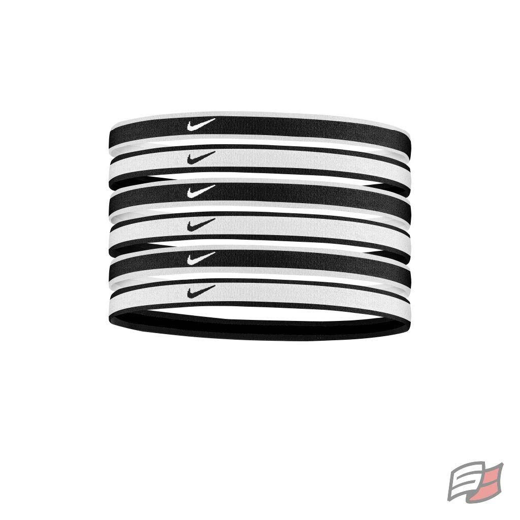 Nike swoosh sport headbands 6pk tipped