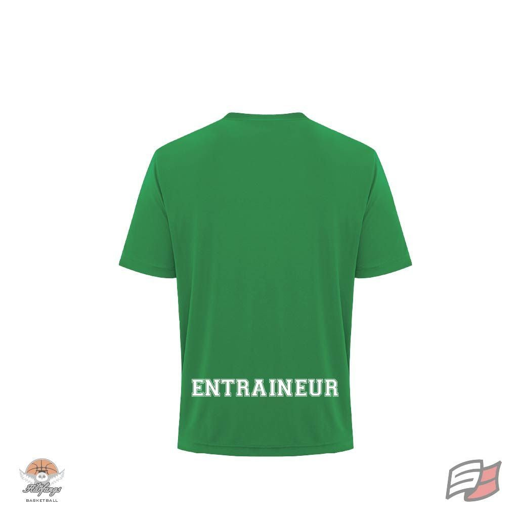 T-shirt dri-fit entraîneur - adulte