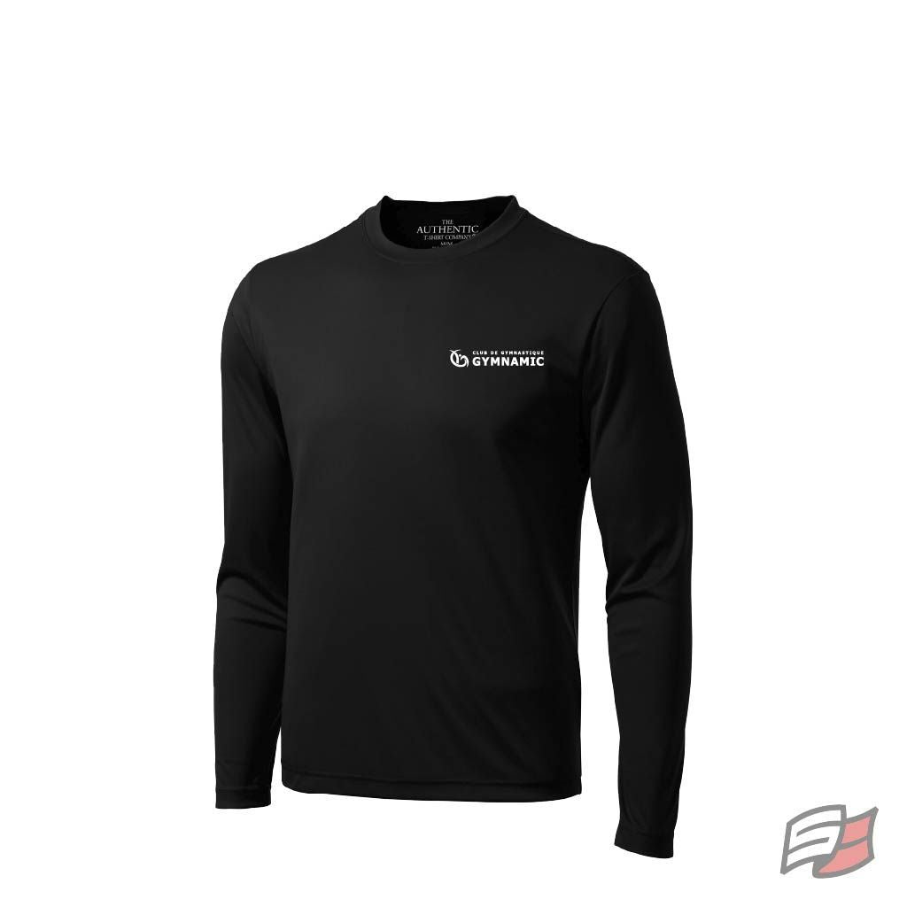 ATC GILET DRYFIT MANCHES LONGUES NOIR