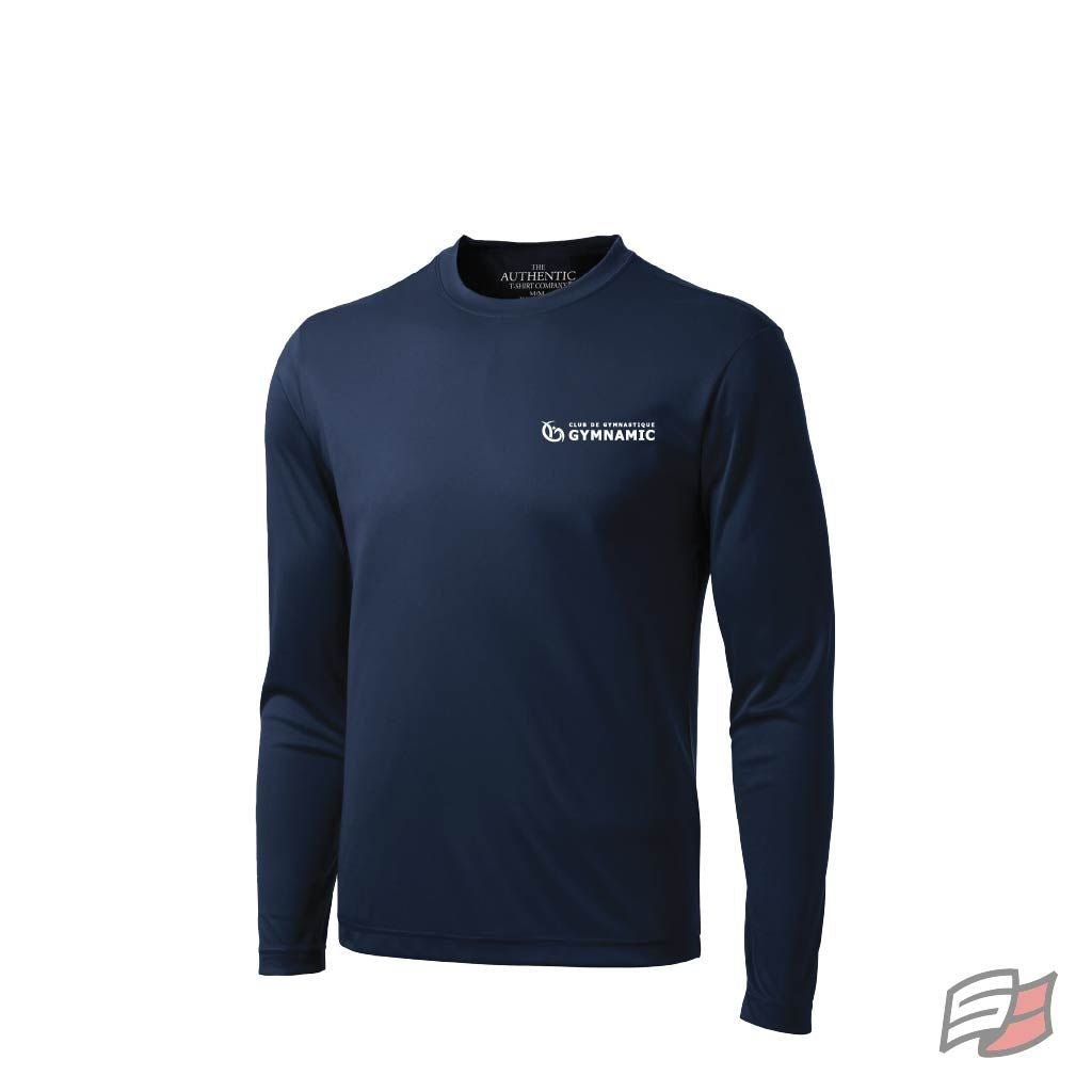 ATC GILET DRYFIT MANCHES LONGUES MARINE