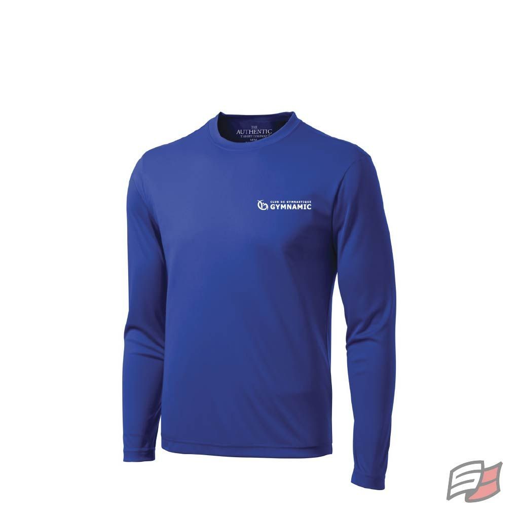ATC GILET DRYFIT MANCHES LONGUES ROYAL